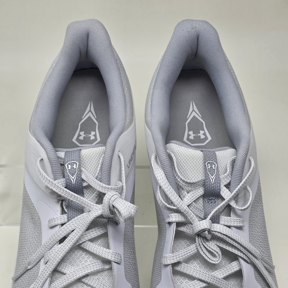 Under Armour Men\'s Command Mc Low Lacrosse Cleats White Size 14 3026644-100 New main image 5